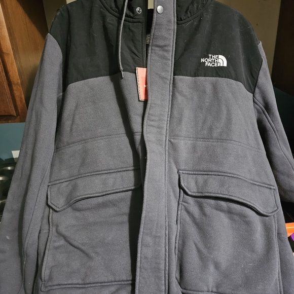 North Face RIVINGTON FULL ZIP GRAPHITE GREY XXLARGE OUTDOOR Fall/winter Jacket - Picture 3 of 3
